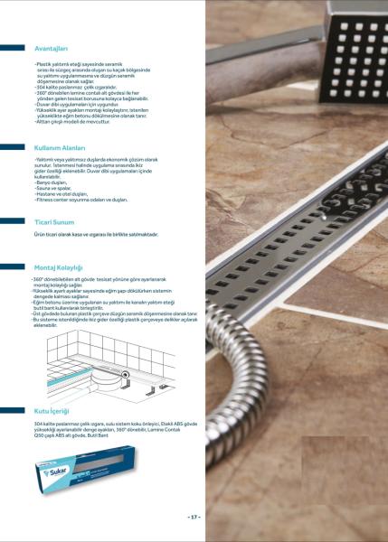 SUKAR LİNE/3/G 60 cm SLOT IZG. 237 6022-01