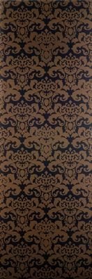 SERANİT FANCY DAMASCO SİYAH PARLAK 1. 30x90