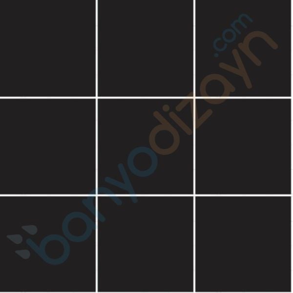 10X10 VİTRA RAL 0001500 C(NF) MAT nR SİYAH pkt (1)