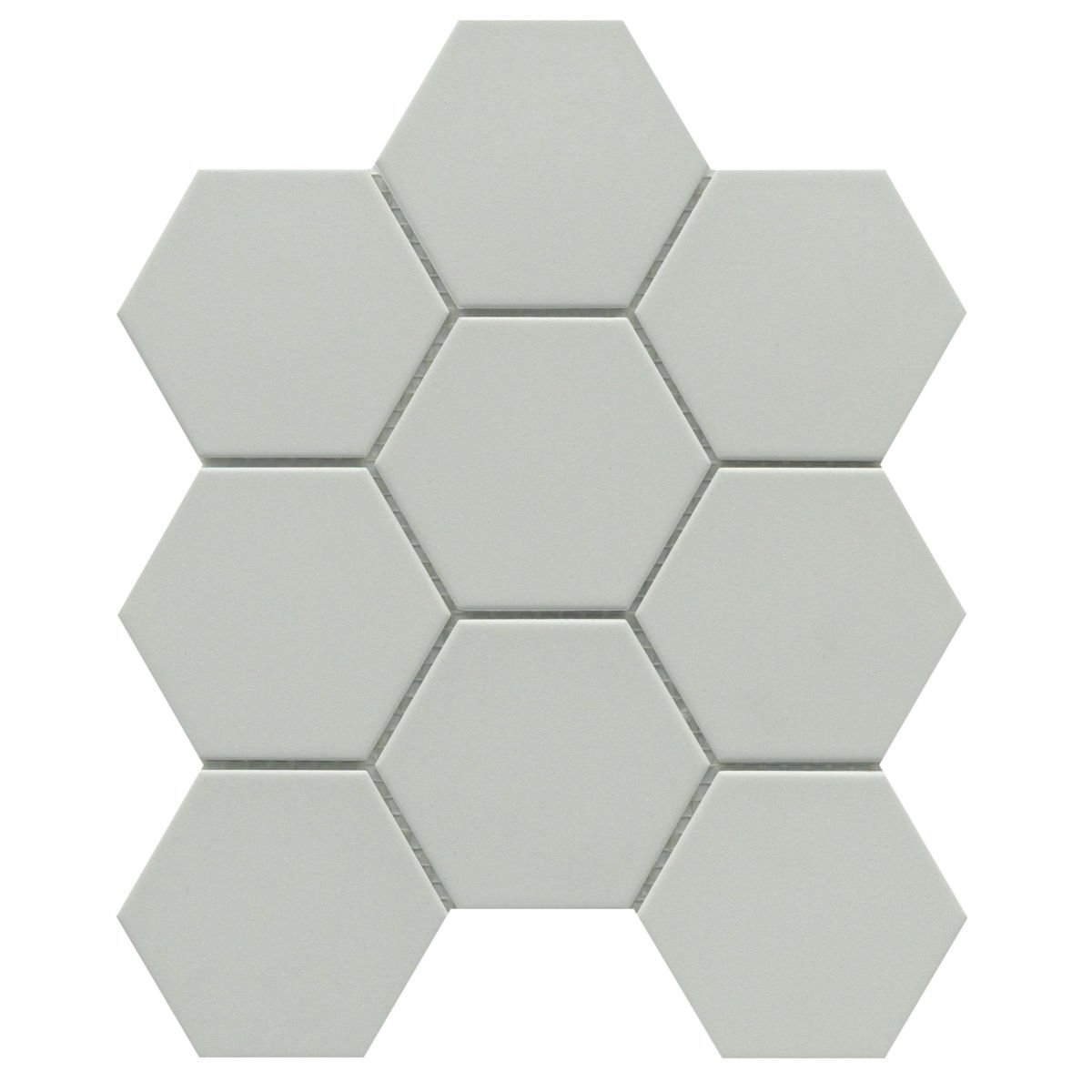 8X9 VİTRA 3'' HEXAGON GREY MATT (0,57)