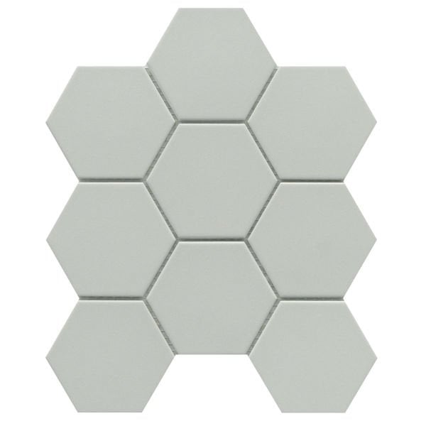 8X9 VİTRA 3'' HEXAGON GREY MATT (0,57)