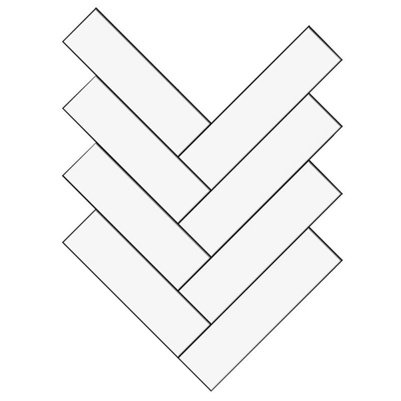 5x20 VİTRA RAL 9016 HERRINGBONE MATT (Balıksırtı) nR 1. pkt (0,88)