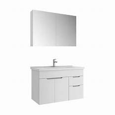 KALE STORA BANYO DOLABI 100 cm Beyaz