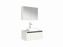 KALE VISTA BANYO DOLABI 100 cm Beyaz ( Çanak )