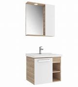 KALE MARE BANYO DOLABI 65 cm Byz / Meşe