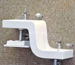 FAMİLY Çift Gözlü Lavabo 101,5cm(AbdestAlmaÜnite)